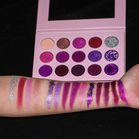 Palette de fards à paupières personnalisée de haute qualité, faible MOQ, vente en gros