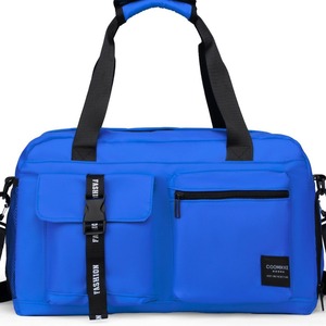 Bolsa Deportiva de Nailon de Gran Capacidad, Color Rosa y Negro, Bolsa de Viaje Unisex, Bolso de Hombro para Deportes de Interior, Primavera 2024 - Product Image 5