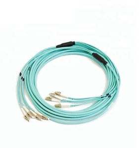 Cable de Conexión de Fibra Óptica Blindado SC FC LC ST SM MM OM1 de 4 Núcleos FTTH, Cables de Conexión de Fibra Óptica Blindados de 4/8/12 Núcleos - Product Image 4