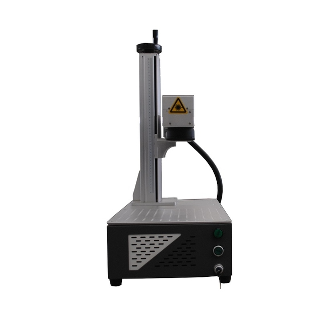 Desktop Integrated Fiber Laser Marking Machine 20W 30W Mini Metal Engraver for Jewelry