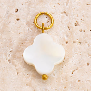 Trendy DIY Sieraden Handgemaakte Seashell Cross Kralen Bedels Emaille Koraal Hangers Roestvrij Staal Waterdicht Voor Sieraden Maken - Product Image 4