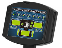 Kaliteli yeni gelenler özelleştirilebilir dijital ekran 220V AUTEC ATB-60A oto dükkanı ekipmanları tekerlek dengeleyici - Product Image 4