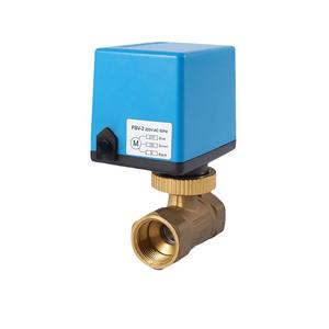 Proveedor de Válvulas de Bola Eléctricas Bidireccionales al por Mayor para Unidades de Ventilador de Aire Acondicionado con Interruptor de Latón de Rosca Interna - Product Image 5