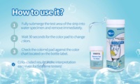 Kit de Prueba de Agua para Grifo y Pozo, Kit de Prueba de E. coli, Kit de Prueba de Agua Potable 17 en 1 W-17