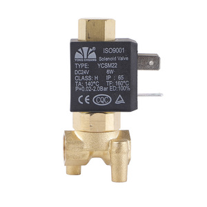 Yongchuang YCSM22 Solenoid Valve DC24V 8W For Water Steam Air - Product Image 1