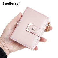 Dompet Kulit Baellerry Custom dengan Banyak Slot Kartu, Billeteras Para Mujer, Dompet Wanita, Tempat Kartu Kredit
