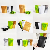 Emballage personnalisé avec logo imprimé, sachet refermable en plastique résistant aux odeurs, sachet refermable à fermeture éclair, emballage en sachet Mylar