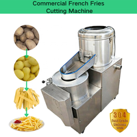 Machine à couper les frites électriques, machine à couper les pommes de terre, les patates douces, le manioc, la papaye, machine à laver, à peler et à trancher