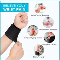 Vente directe usine – Support de poignet multifonctionnel pour soulagement de la douleur, arthrite, entorses et tensions – Thérapie par gel chaud et froid – Compresse de gel glacée