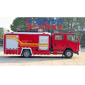 <span class=keywords><strong>Camion</strong></span> de pompiers à double rangée d'extinction d'incendie Qingling 4X2, ventes directes des fabricants chinois 50 JMC Rescue Manual Euro 4 - Product Image 5