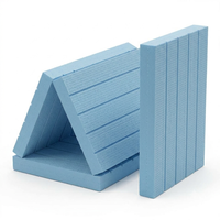 Panneau de mousse XPS en polystyrène extrudé bleu haute densité RS-XD40-100mm 500kPa B1 Isolation thermique pour bâtiment extérieur