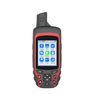 GPS +BEIDOU Handheld gps positioning acquisition Track measurement Loading the map Area measurement HeiPoe A6 handheld GPS