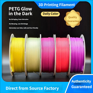 Filamento PETG para Impresora 3D, Color Amarillo-Verde que Brilla en la Oscuridad, 1.75mm - Product Image 6