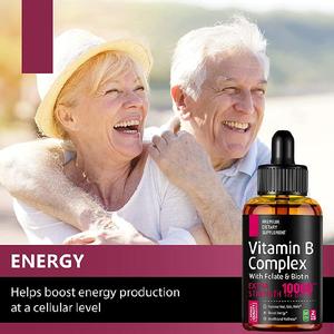 ขายส่ง<span class=keywords><strong>2022</strong></span>ดังสุดๆ <span class=keywords><strong>B</strong></span> คอมเพล็กซ์อาหารเสริมพลังงานและการเผาผลาญวิตามินหยดสำหรับผมผิวและเล็บธรรมชาติภูมิคุ้มกัน - Product Image 4