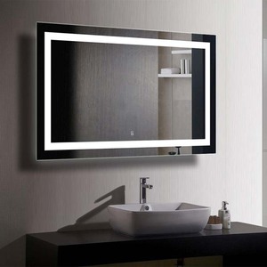 Vente en gros de bandes lumineuses rectangulaires personnalisables pour éclairage en verre et miroir Lumières LED intelligentes sans cadre à la <span class=keywords><strong>mode</strong></span> pour les appartements - Product Image 2
