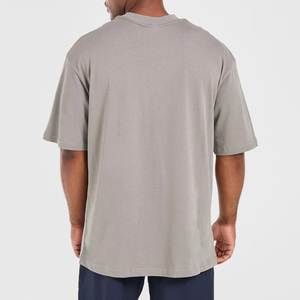 Nueva Llegada, Camisetas de Verano para Hombre, Informales, Transpirables, de Talla Grande, con Logotipo Personalizado, Diseño OEM, Venta al Por Mayor - Product Image 2