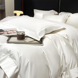 <span class=keywords><strong>Set</strong></span> di Biancheria da Letto Vintage Morbido e Moderno in Puro Cotone a Tre Fili, 100 Pezzi, Quattro Pezzi - Product Image 2