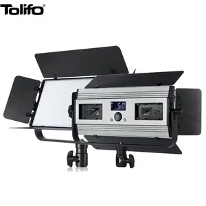Tolifo GK-40B PRO 40W Battery Power Remote Control Built In Diffuser LED Video Light Photography Lighting