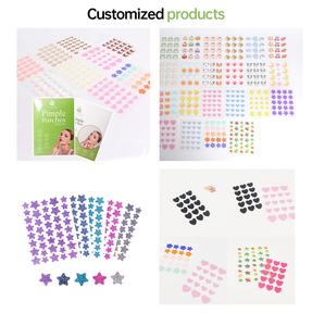 Microdart Hydrocolloid mụn mụn các bản vá lỗi Băng <span class=keywords><strong>Laser</strong></span> Blue & Red CE chứng nhận Vegan siêu mỏng vô hình 20 các bản vá lỗi - Product Image 3