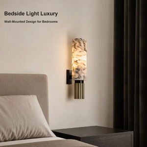 Lampe murale LED en pierre de style nordique moderne, vente en gros d'usine, pour salon, chambre à coucher, couloir - Product Image 4