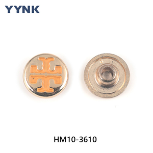 Nút trang trí tùy chỉnh phổ biến, logo kim loại hợp kim kẽm, đinh tán denim cho quần jean, mũ, quần áo, giày dép - Product Image 6