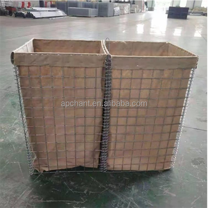 Alta resistência à tração Geotêxtil Verde Zinc-Coated Defensive Sand <span class=keywords><strong>Barrier</strong></span> proteção contra inundações barreiras/malha soldada barreira bastião - Product Image 4