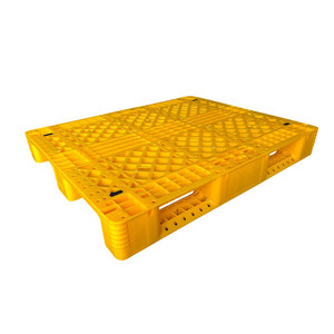 1200*1000*150 heavy duty plastic pallet Three skids euro standard plastic pallet