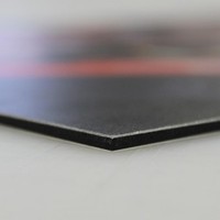 1220*2440Mm 3*0,21mm letrero publicitario ACP/ACM Panel compuesto de aluminio para publicidad de tiendas