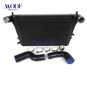 JT-PC03 <span class=keywords><strong>Intercooler</strong></span> de course en aluminium amélioré pour Audi A3 S3 <span class=keywords><strong>Golf</strong></span> <span class=keywords><strong>5</strong></span> 6 GTI BMW Z4 Skoda Octavia RS Scirocco 3, prévention de la surchauffe - Product Image 5