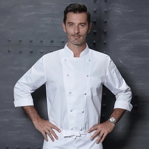 China Factory Direct Customized <strong>Chef</strong> Clothes <strong>Chef</strong> <strong>Uniform</strong> Custom <strong>Chef</strong> Jacket for <strong>Kitchen</strong> Staff <strong>Uniforms</strong> Manufacturer Wholesale - Product Image 1