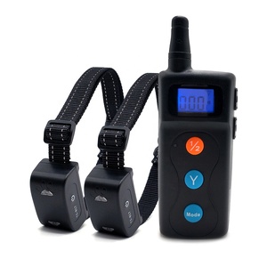 100% Imperméable Rechargeable Bip/Vibration/Choc Électrique 500 Mètres collier de Dressage De Chien À Distance - Product Image 1