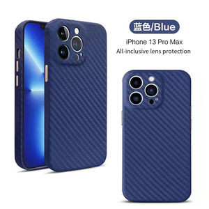 Étui en cuir de luxe pour <span class=keywords><strong>iPhone</strong></span>, <span class=keywords><strong>coque</strong></span> Style Business, en Fiber de carbone, de haute qualité, pour téléphone portable <span class=keywords><strong>13</strong></span> 12 11 Pro Max XR X/XS, meilleure vente - Product Image 3