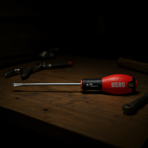 Destornillador Usag de 322 mm de longitud con punta plana para tareas de reparación de precisión - Product Image 3