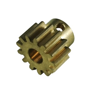 PINION Part CuZn39Pb3 Material Plain Surface Forged <b>Process</b> <b>Machinery</b> Parts USP Meet Various Mechanical Performance Requirements - Product Image 1