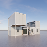 Fournisseurs de maisons préfabriquées en conteneurs plats personnalisés, caravane, maison préfabriquée, fourgon de 40 pieds avec chambre et salle de bain à Dubaï, Kenya