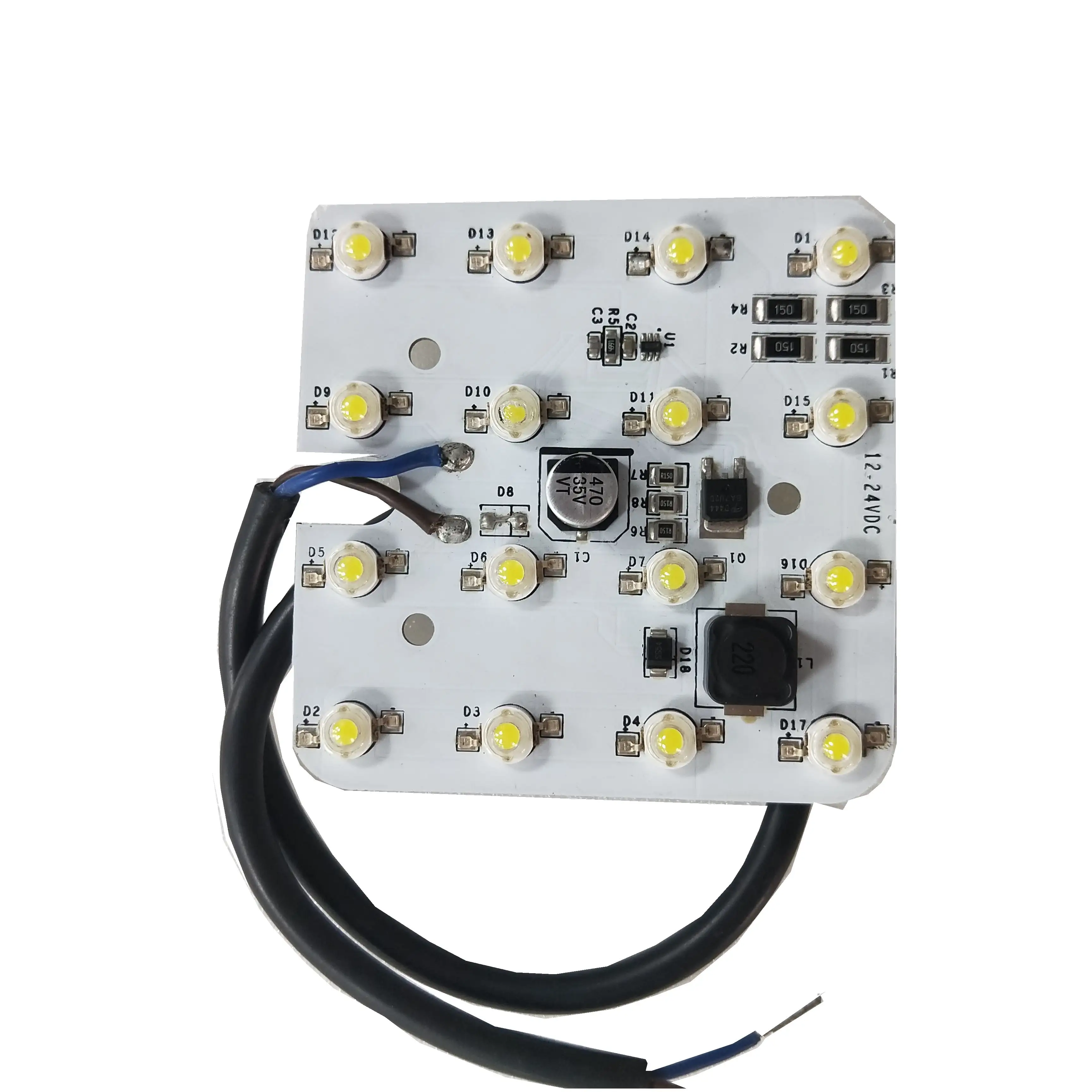 Module pcb led Smd le830000 pcb, 5mm, 200 240v, 32 pièces, fabrication en chine