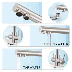 Lowest Wholesale Factory Drinking Water 3 Way Kitchen Filter Faucet - Product Image 3