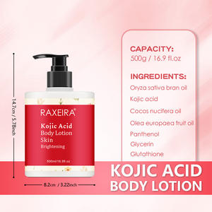 OEM/ODM <span class=keywords><strong>lotion</strong></span> corporelle éclaircissante pour la <span class=keywords><strong>peau</strong></span> à l'acide kojique, crème hydratante éclaircissante pour le corps à l'acide kojique, vente en gros - Product Image 6