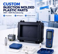 Boîtier d'appareil électronique en plastique ABS personnalisé, petit boîtier d'instrument, coque moulée par injection OEM