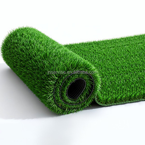 Gazon artificiel vert pour aménagement paysager, <span class=keywords><strong>tapis</strong></span> synthétique décontracté d'extérieur 20 mm, prix de gros - Product Image 2