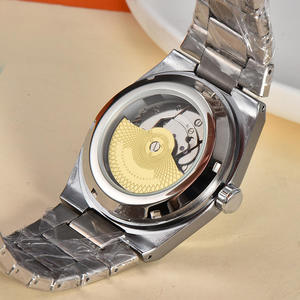Montre à quartz de luxe pour homme Sanduo, écologique, étanche 30M, bracelet en acier inoxydable, cadran 41mm, affichage à aiguilles, garantie 1 an - Product Image 5