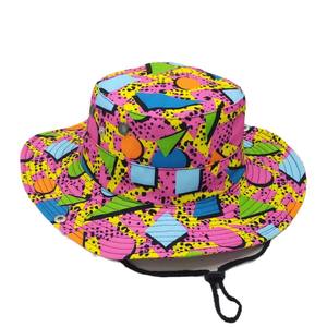 Sombrero <span class=keywords><strong>de</strong></span> Vaquero Americano <span class=keywords><strong>de</strong></span> Doble Cara Solpop para Mujer, con Bandera Union Jack, Ala Ancha, para Fiestas, Partidos <span class=keywords><strong>de</strong></span> Fútbol Mundial - Product Image 2