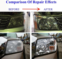 Agent de réparation de phares en polymère 800G, liquide de polissage, rénovation, revêtement hydrophobe pour la restauration des phares automobiles