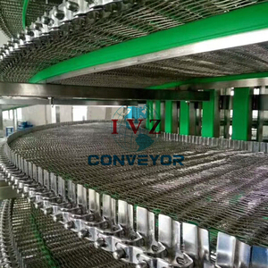 Nastro Trasportatore a Spirale in Poliuretano per Alimenti, Resistente al Calore, Costruzione Durevole, Velocità Regolabile, Unidirezionale - Product Image 4