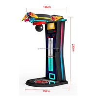 Machine de sport d'intérieur Punch Machine de boxe Force d'entraînement sportif Machine de boxe Rocky Arcade