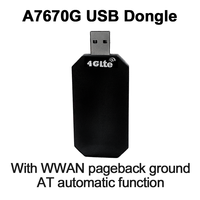 Dongle nirkabel 4G, kecepatan tinggi komunikasi SIMCOM A7670G antarmuka USB gaya eksternal modul A7670G