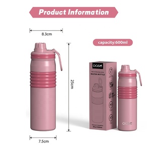 <span class=keywords><strong>OASE</strong></span> Bouteille d'eau de sport en acier inoxydable à double paroi isolée sous vide de 20oz avec logo personnalisé - Product Image 2