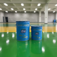 Peinture époxy sans solvant XT-211 pour sols, utilisation à grande échelle, projet de peinture intermédiaire