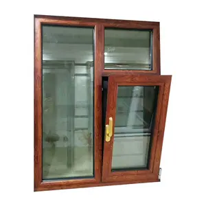 Standar Jerman Triple Glazed Casement jendela pasif jendela rumah penggulung horizontal pintu