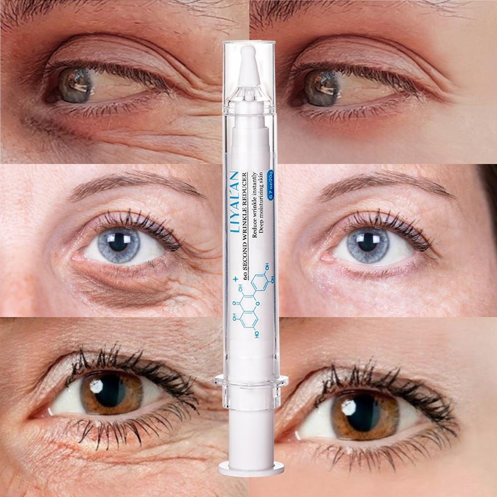 1 Box Eye Cream Instant Wrinkle Anti Aging Moisturizing Remover Dark